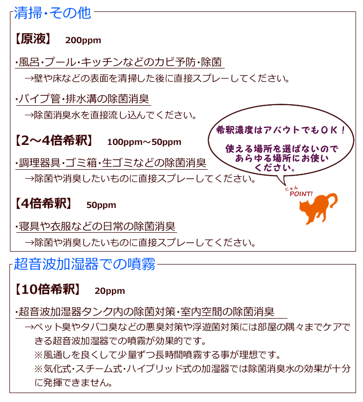 アビィ除菌消臭水の使用方法2